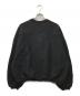 ALEXANDER WANG (アレキサンダー・ワン) オーバーサイズクルーネックスウェット ブラック サイズ:M：27000円