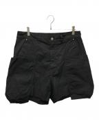 RICK OWENSリックオウエンス）の古着「STEFAN CARGO SHORTS」｜ブラック