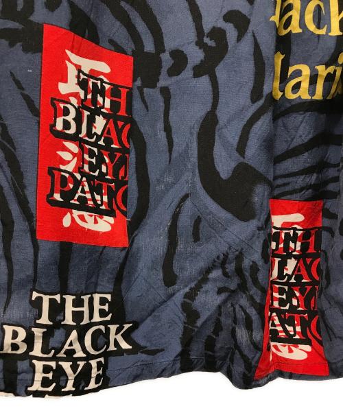 THE BLACK EYE PATCH（ブラックアイパッチ）THE BLACK EYE PATCH (ブラックアイパッチ) WACKO MARIA (ワコマリア) HAWAIIAN SHIRT S/S ネイビー サイズ:Lの古着・服飾アイテム