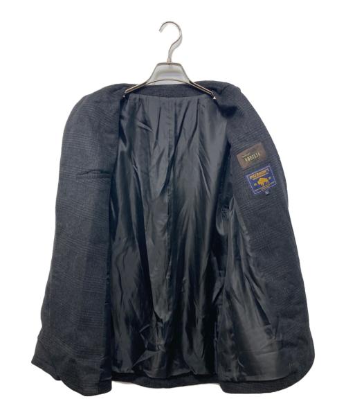 Pherrow's（フェローズ）Pherrow's (フェローズ) グレンチェックサックジャケット グレー サイズ:Ｌの古着・服飾アイテム