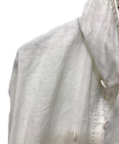 IROQUOIS（イロコイ）IROQUOIS (イロコイ) C/F OVER COLLAR SHIRT ホワイト サイズ:3の古着・服飾アイテム