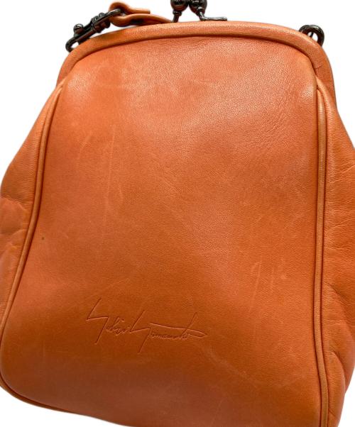 discord Yohji Yamamoto（ディスコード ヨウジヤマモト）discord Yohji Yamamoto (ディスコード ヨウジヤマモト) がま口バッグ オレンジの古着・服飾アイテム