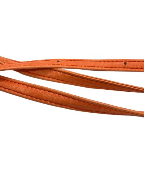 discord Yohji Yamamoto（ディスコード ヨウジヤマモト）discord Yohji Yamamoto (ディスコード ヨウジヤマモト) がま口バッグ オレンジの古着・服飾アイテム