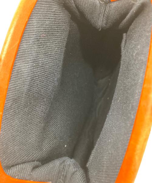 discord Yohji Yamamoto（ディスコード ヨウジヤマモト）discord Yohji Yamamoto (ディスコード ヨウジヤマモト) がま口バッグ オレンジの古着・服飾アイテム