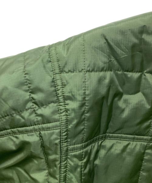 PWA（プア）PWA (プア) QUILTED PUFFY SHIRT グリーン サイズ:Lの古着・服飾アイテム