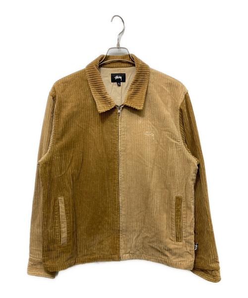 stussy（ステューシー）stussy (ステューシー) MIX UP CORD JACKET ブラウン サイズ:Mの古着・服飾アイテム