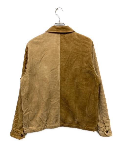 stussy（ステューシー）stussy (ステューシー) MIX UP CORD JACKET ブラウン サイズ:Mの古着・服飾アイテム
