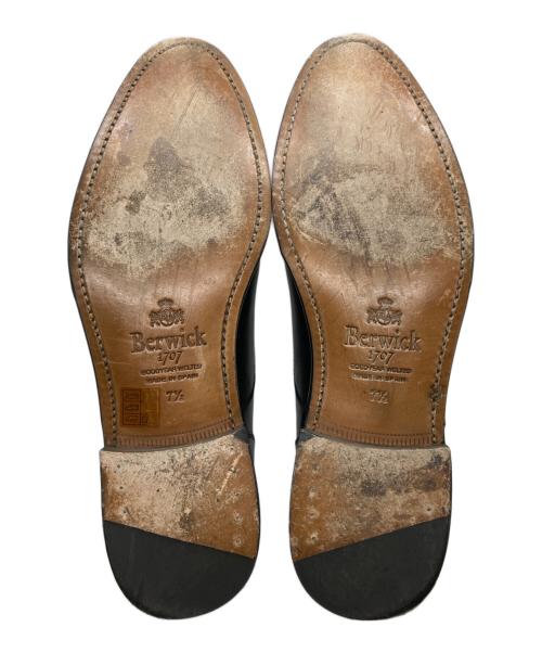 berwick（バーウィック）berwick (バーウィック) ストレートチップシューズ ブラック サイズ:7 1/2の古着・服飾アイテム