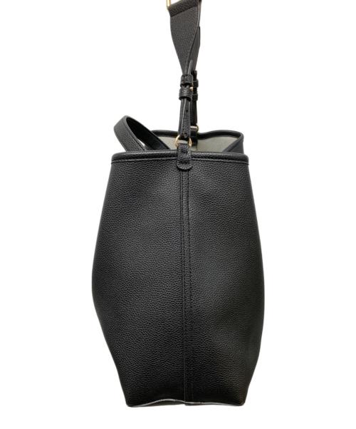 EMPORIO ARMANI（エンポリオアルマーニ）EMPORIO ARMANI (エンポリオアルマーニ) MyEA ショッパー ディアプリント ミディアム ブラックの古着・服飾アイテム