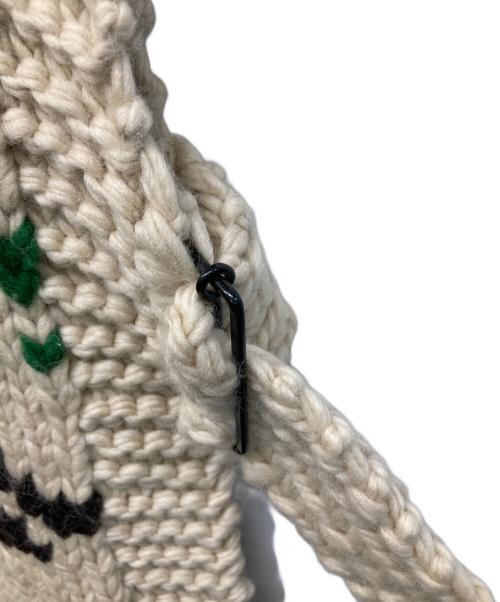 HYKE（ハイク）HYKE (ハイク) カウチンニットベスト ベージュ サイズ:1の古着・服飾アイテム