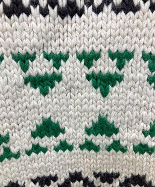 HYKE（ハイク）HYKE (ハイク) カウチンニットベスト ベージュ サイズ:1の古着・服飾アイテム