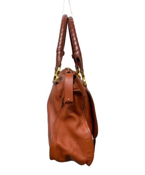 Chloe（クロエ）Chloe (クロエ) マーシー ハンドバッグ ブラウンの古着・服飾アイテム