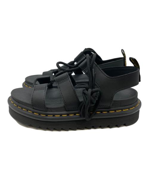 Dr.Martens（ドクターマーチン）Dr.Martens (ドクターマーチン) NARTILLA グラディエーターサンダル ブラック サイズ:UK4の古着・服飾アイテム