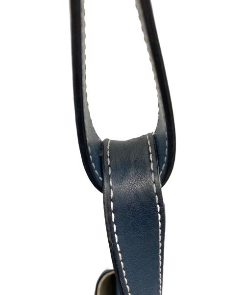 LOEWE（ロエベ）LOEWE (ロエベ) ハンモック スモール 2WAY ショルダーバッグ ネイビーの古着・服飾アイテム