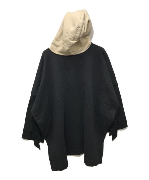 Vivienne Westwood man（ヴィヴィアン ウェストウッド マン）Vivienne Westwood man (ヴィヴィアン ウェストウッド マン) スクエアパターン ビッグパーカー ベージュ×ブラック サイズ:FREEの古着・服飾アイテム