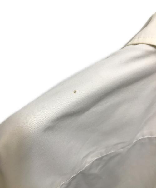 ISSEY MIYAKE MEN（イッセイミヤケメン）ISSEY MIYAKE MEN (イッセイミヤケメン) TC SHIRT オープンカラーロングシャツ ホワイト サイズ:3の古着・服飾アイテム