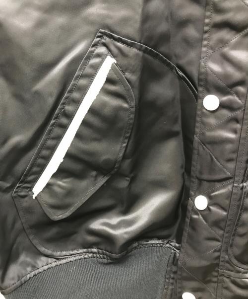 DISCOVERED（ディスカバード）DISCOVERED (ディスカバード) KNIT SLEEVE MA-1 ブラック サイズ:3の古着・服飾アイテム