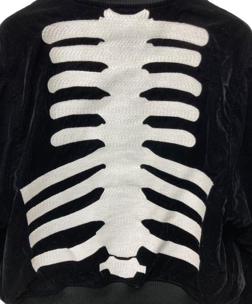 VANSON（バンソン）VANSON (バンソン) VELVETEEN BOMBER JACKET ブラック サイズ:Mの古着・服飾アイテム