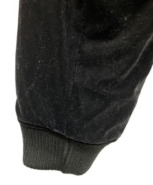 VANSON（バンソン）VANSON (バンソン) VELVETEEN BOMBER JACKET ブラック サイズ:Lの古着・服飾アイテム