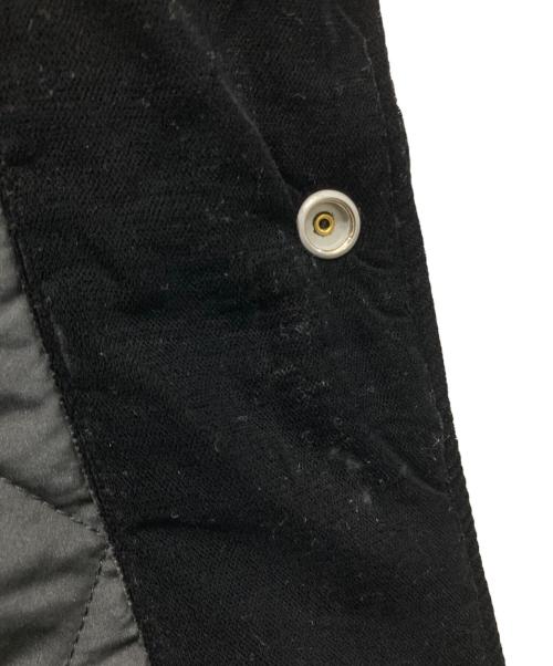 VANSON（バンソン）VANSON (バンソン) VELVETEEN BOMBER JACKET ブラック サイズ:Lの古着・服飾アイテム