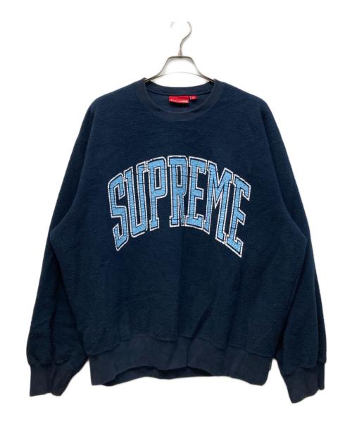 SUPREME（シュプリーム）SUPREME (シュプリーム) INSIDE OUT CREWNECK ネイビー サイズ:Ｌの古着・服飾アイテム