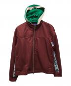 asics novalisアシックス ノヴァリス）の古着「ZIP-UP JERSEY JKT」｜ブラウン