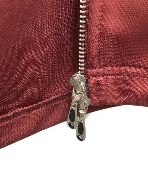 asics novalis（アシックス ノヴァリス）ASICS NOVALIS (アシックス ノヴァリス) ZIP-UP JERSEY JKT ブラウン サイズ:Lの古着・服飾アイテム