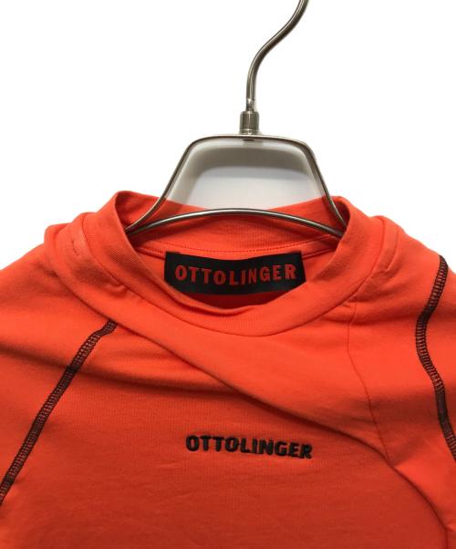 ottolinger（オットリンガー）OTTOLINGER (オットリンガー) ロゴカットソー オレンジ サイズ:Sの古着・服飾アイテム