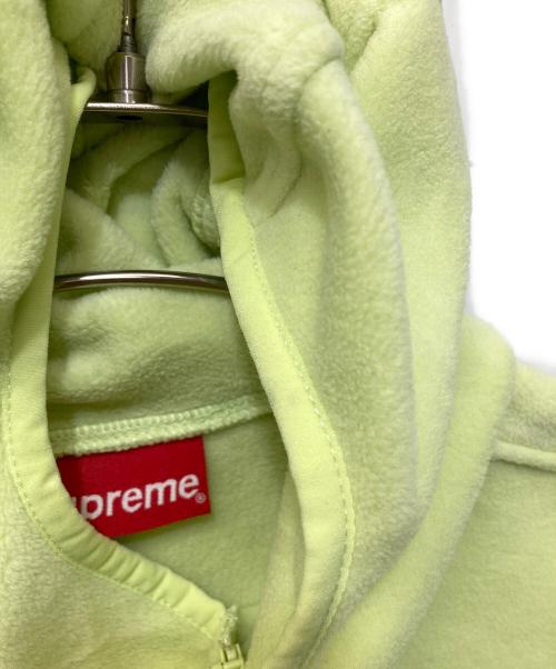 SUPREME（シュプリーム）SUPREME (シュプリーム) Polartec Facemask Half Zip ライトグリーン サイズ:Mの古着・服飾アイテム
