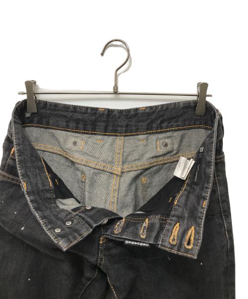 DSQUARED2（ディースクエアード）DSQUARED2 (ディースクエアード) ローライズデニムパンツ ブラック サイズ:46の古着・服飾アイテム