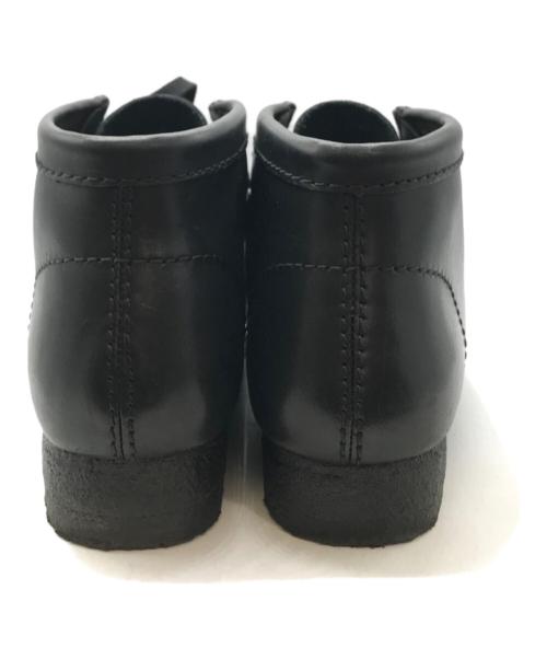 CLARKS（クラークス）CLARKS (クラークス) wallabee boot black leather ブラック サイズ:7 1/2の古着・服飾アイテム