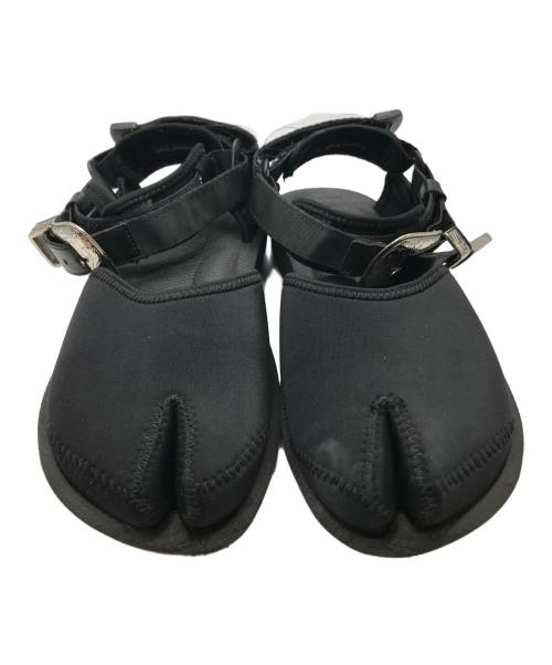 suicoke（スイコック）suicoke (スイコック) TOGA (トーガ) TABI ストラップシューズ ブラック サイズ:23の古着・服飾アイテム