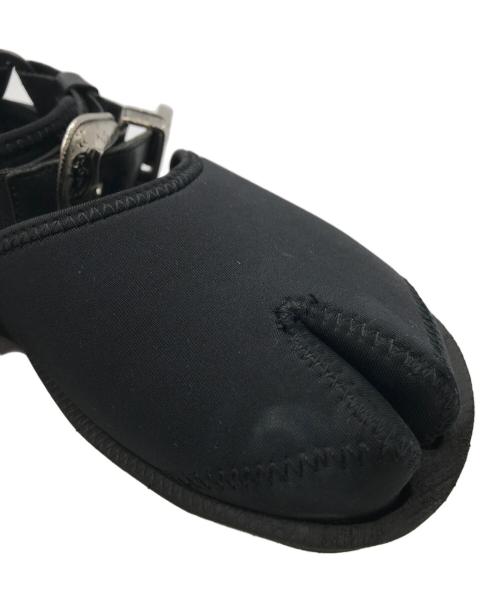 suicoke（スイコック）suicoke (スイコック) TOGA (トーガ) TABI ストラップシューズ ブラック サイズ:23の古着・服飾アイテム