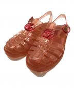 GUCCIグッチ）の古着「GGマーモント ラバーグルカサンダル」｜ピンク