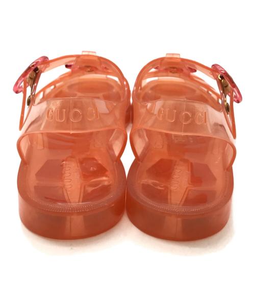 GUCCI（グッチ）GUCCI (グッチ) GGマーモント ラバーグルカサンダル ピンク サイズ:36の古着・服飾アイテム