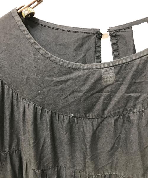 merlette（マーレット）merlette (マーレット) ティアードドレス ブラック サイズ:XSの古着・服飾アイテム