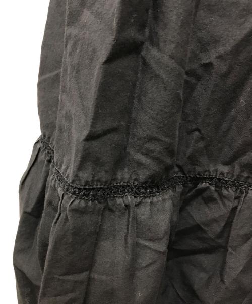 merlette（マーレット）merlette (マーレット) ティアードドレス ブラック サイズ:XSの古着・服飾アイテム