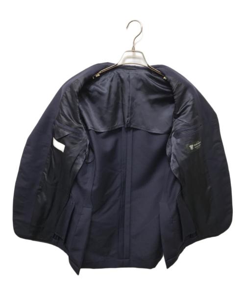 salotto di guji（サロットディグジ）SALOTTO DI GUJI (サロットディグジ) DORMEULファブリック 段返り3Bセットアップスーツ ネイビー サイズ:44の古着・服飾アイテム