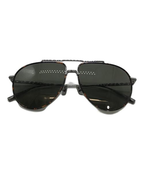 Dior（ディオール）DIOR (ディオール) Wブリッジサングラス ブラウン×ガンメタル サイズ:58□14 145の古着・服飾アイテム