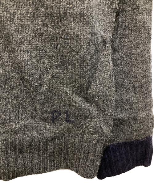 POLO RALPH LAUREN（ポロ・ラルフローレン）POLO RALPH LAUREN (ポロ・ラルフローレン) ポロベアセーター グレー サイズ:Lの古着・服飾アイテム