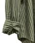 中古・古着 +81 (プラスエイティーワン) KANEMASA (カネマサ) STRIPE ROYAL OX DRESS SHIRT グリーン サイズ:M：14000円