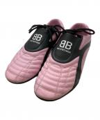 BALENCIAGAバレンシアガ）の古着「ZEN レザースニーカー」｜ピンク