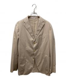 BOGLIOLI（ボリオリ）の古着「LINEA 段返り3Bジャケット」｜ベージュ