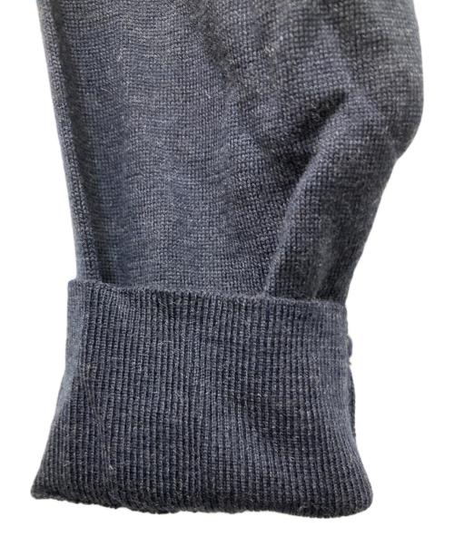 JOHN SMEDLEY（ジョンスメドレー）JOHN SMEDLEY (ジョンスメドレー) KNOLL SHIRT 30G ポロカラーニット グレー サイズ:Sの古着・服飾アイテム