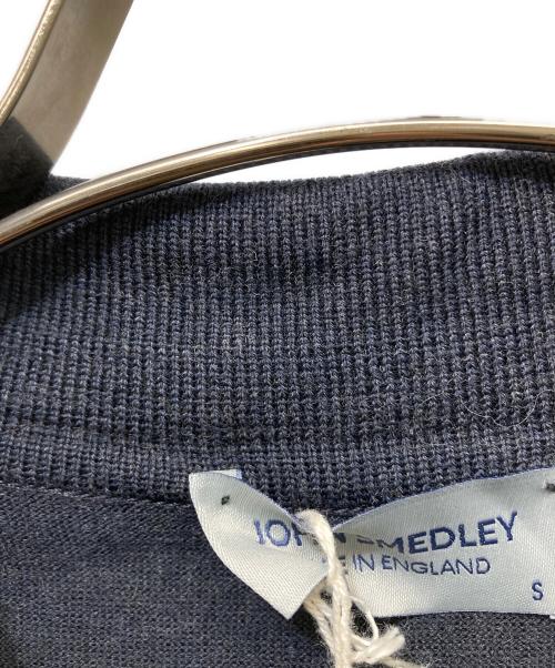 JOHN SMEDLEY（ジョンスメドレー）JOHN SMEDLEY (ジョンスメドレー) KNOLL SHIRT 30G ポロカラーニット グレー サイズ:Sの古着・服飾アイテム
