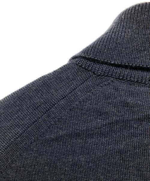 JOHN SMEDLEY（ジョンスメドレー）JOHN SMEDLEY (ジョンスメドレー) KNOLL SHIRT 30G ポロカラーニット グレー サイズ:Sの古着・服飾アイテム