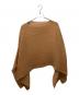 PLEATS PLEASE（プリーツプリーズ）の古着「プリーツポンチョ」｜キャメル