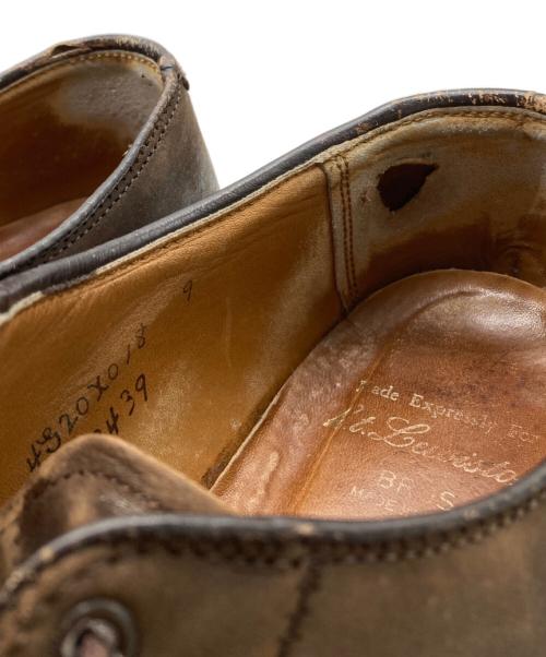 Alden（オールデン）Alden (オールデン) K.T.LEWISTON (ケーティールイストン) デザートシューズ ブラウン サイズ: 8 B/Dの古着・服飾アイテム