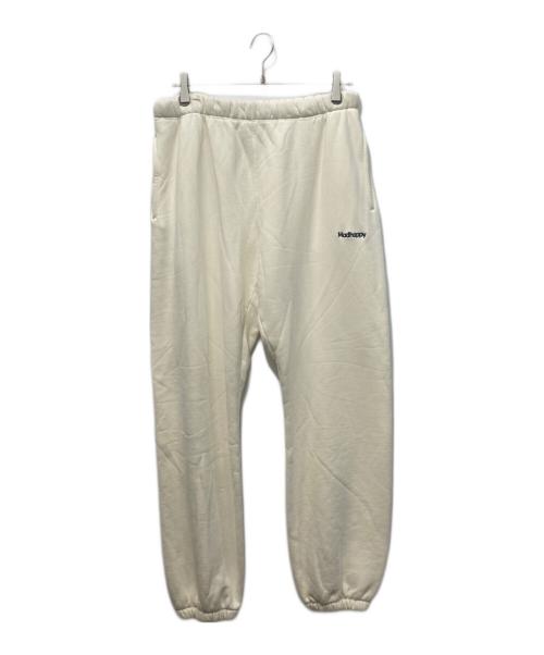 madhappy（マッドハッピー）Madhappy (マッドハッピー) スウェットパンツ アイボリー サイズ:Lの古着・服飾アイテム