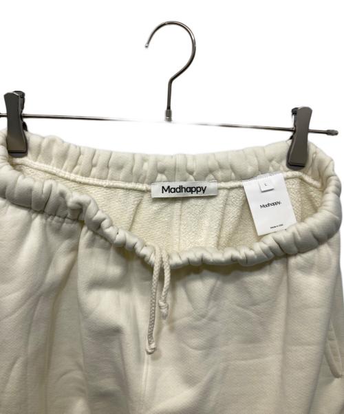 madhappy（マッドハッピー）Madhappy (マッドハッピー) スウェットパンツ アイボリー サイズ:Lの古着・服飾アイテム